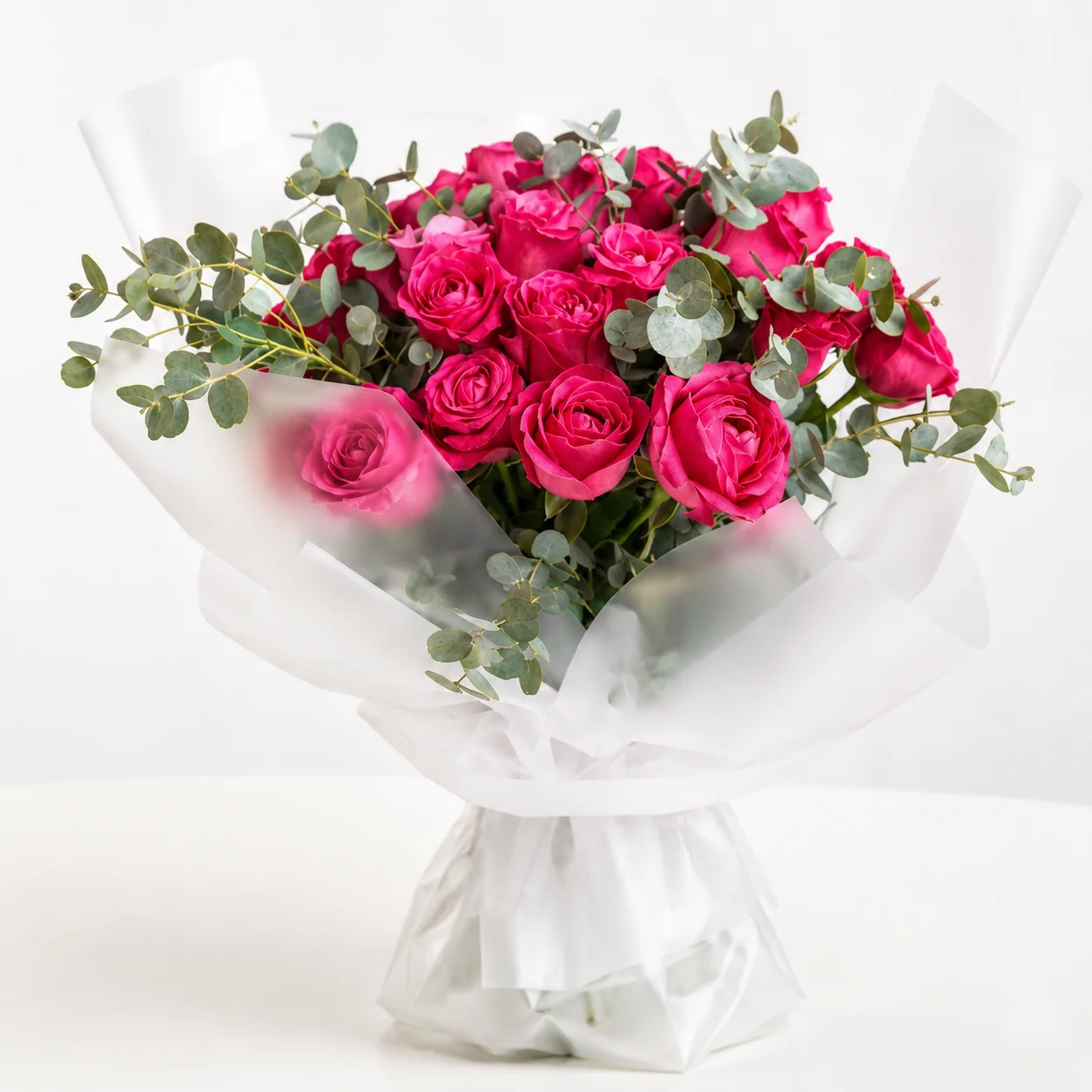 Rosy Delight – 11 Pink Peony Rose-2